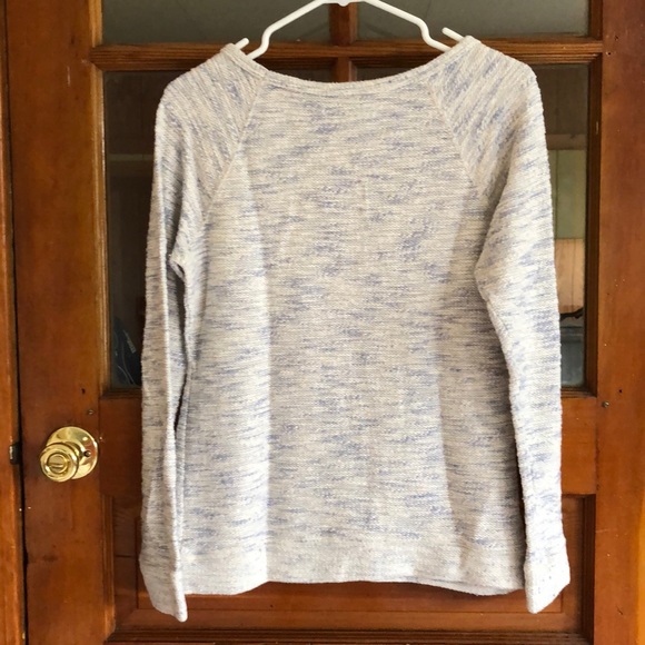 Maurice’s Cream and Light Blue Sweater - Picture 7 of 7